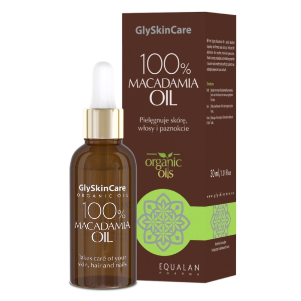 Olej makadamia 100% GlySkinCare Organic Oils